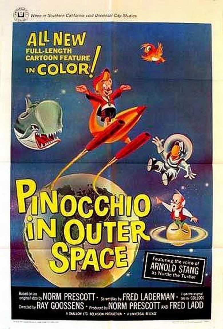 Pinocchio in Outer Space movie poster