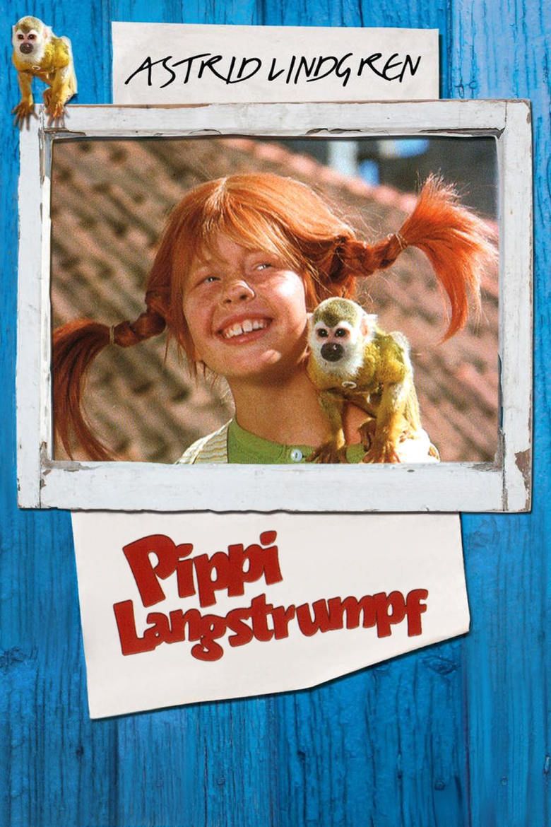 Pippi Longstocking (1969 film) movie poster