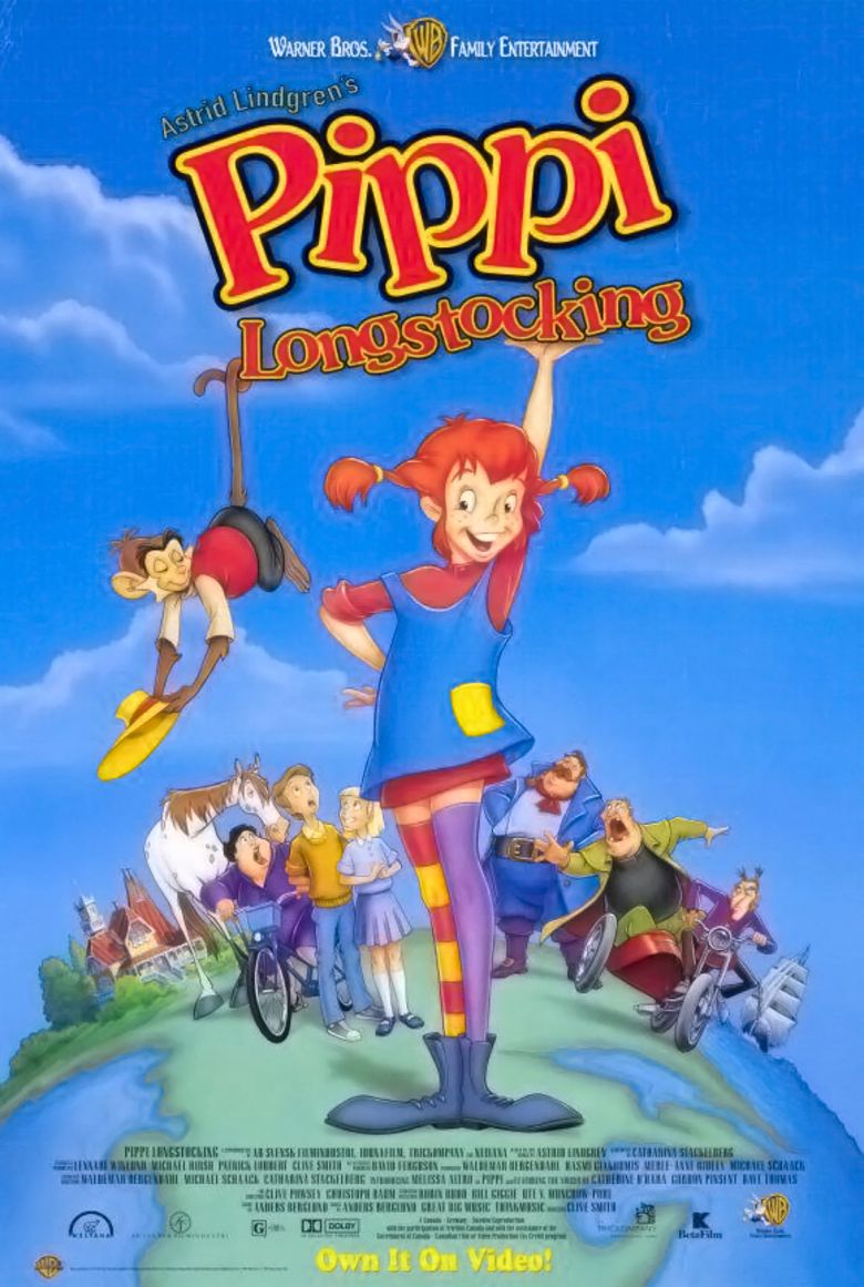 Pippi Longstocking (1997 film) movie poster