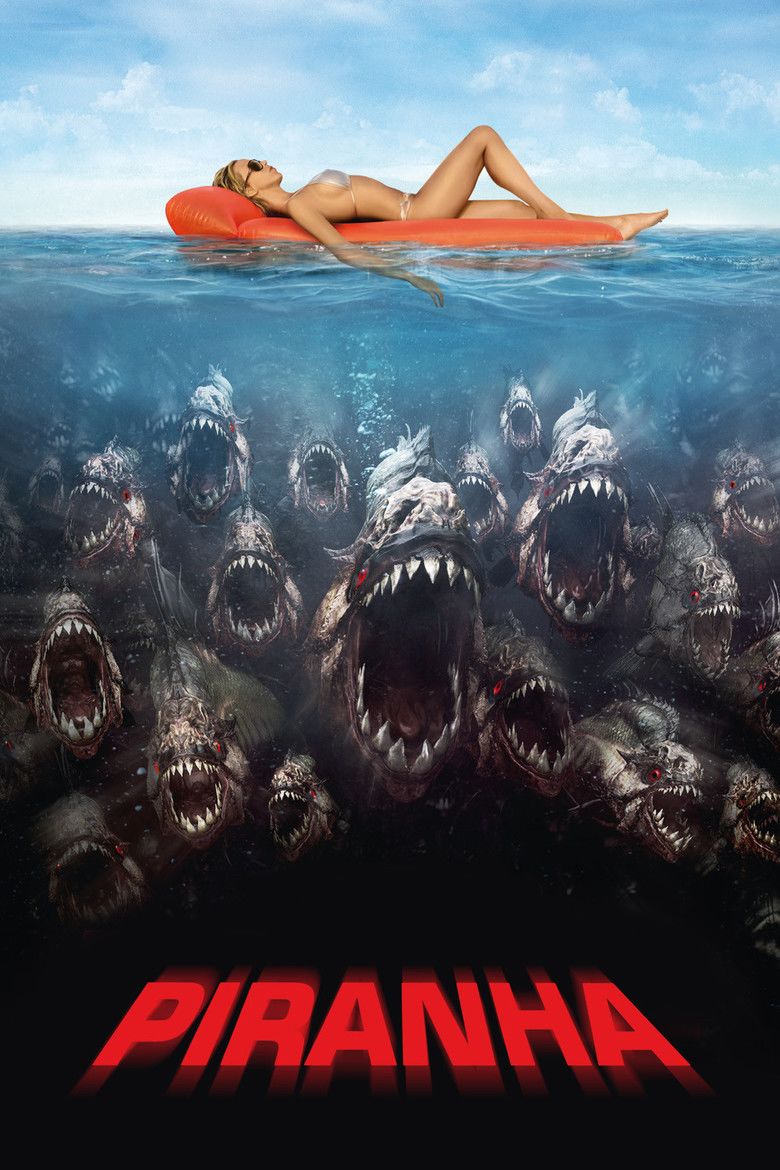 Piranha 3D movie poster