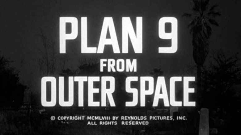 Plan 9 from Outer Space movie scenes