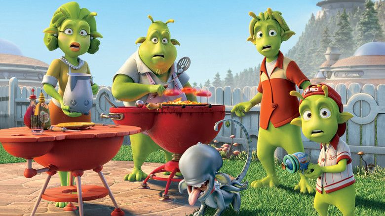 Planet 51 movie scenes