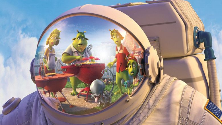 Planet 51 movie scenes