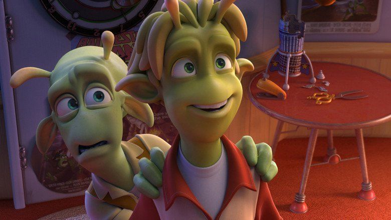 Planet 51 movie scenes