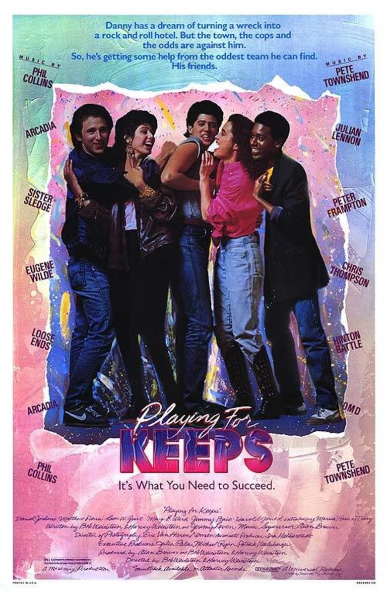 Playing for Keeps (1986 film) movie poster