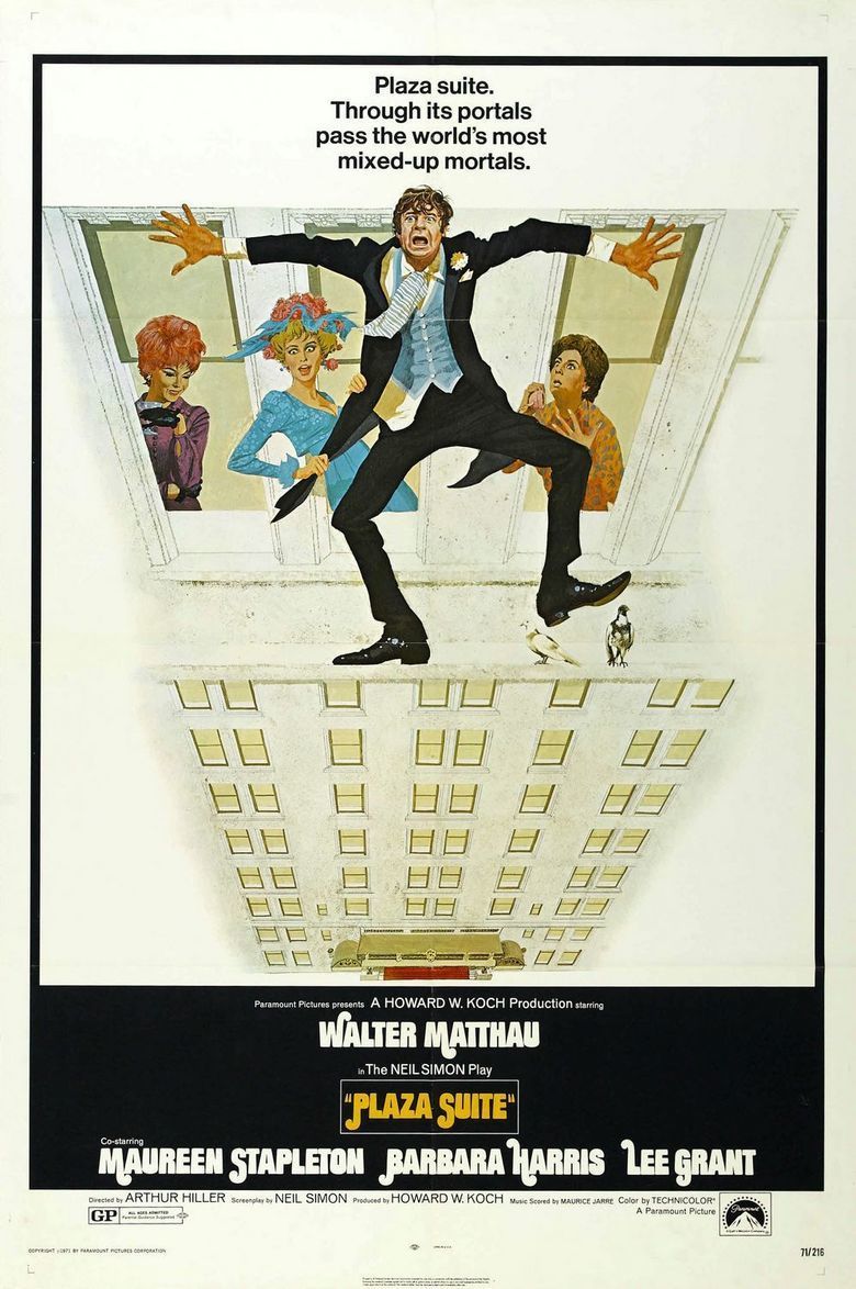 Plaza Suite (film) movie poster