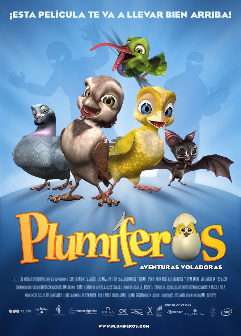 Plumiferos movie poster