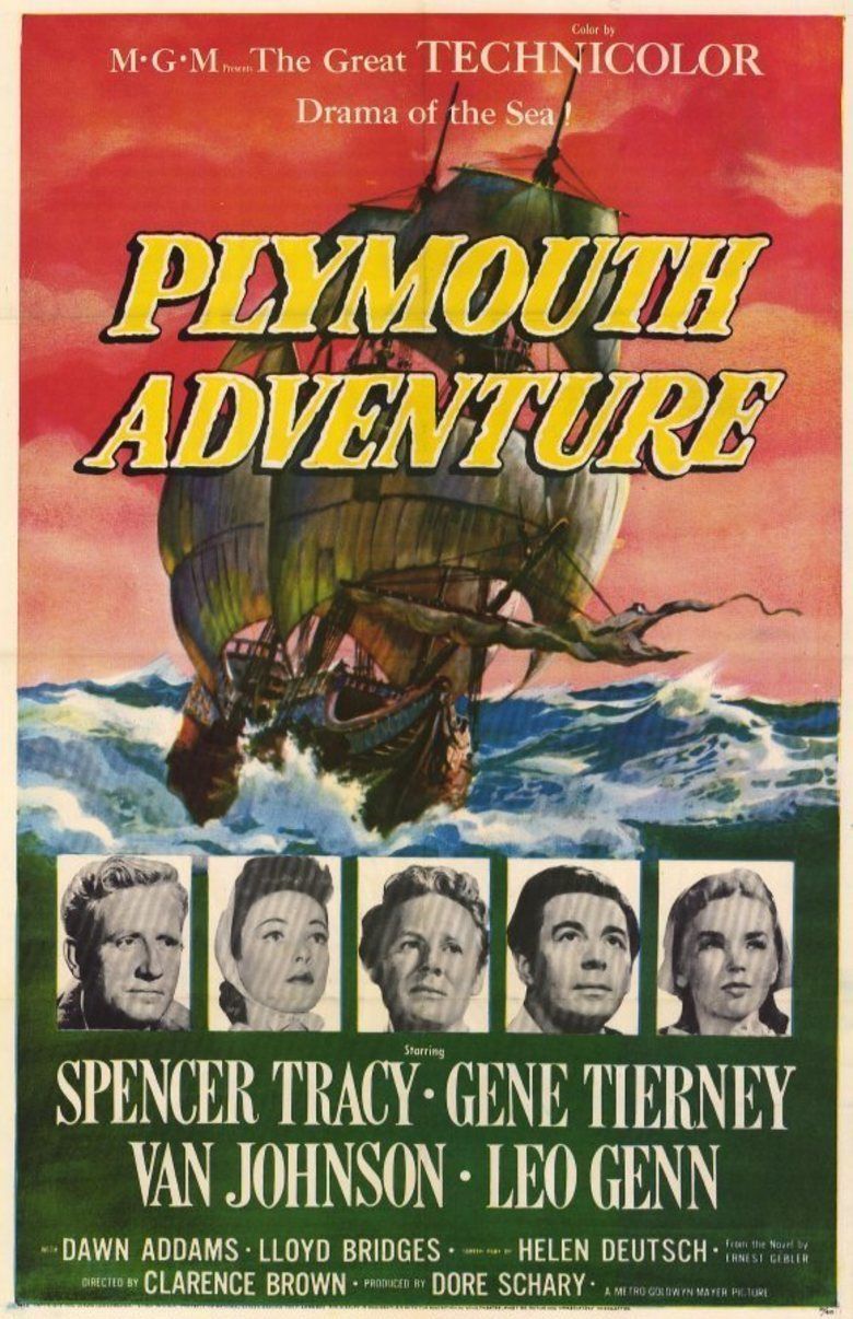 Plymouth Adventure movie poster