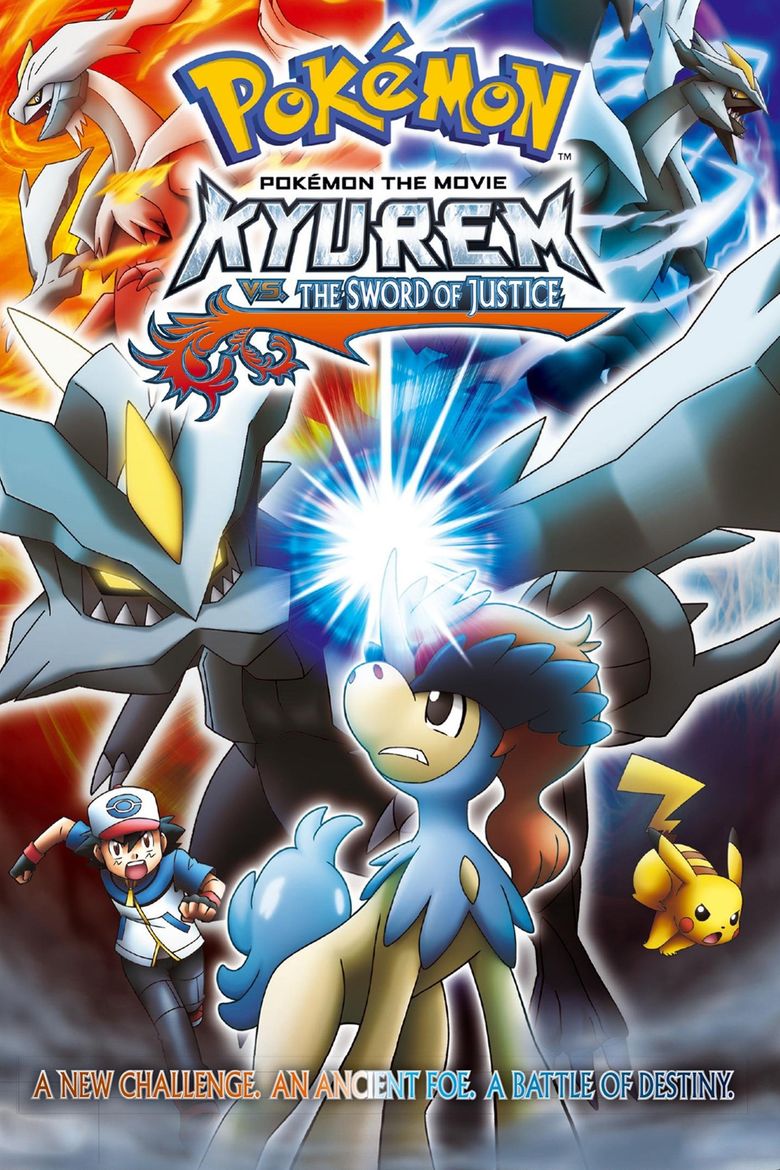 Pokemon the Movie: Kyurem vs the Sword of Justice movie poster