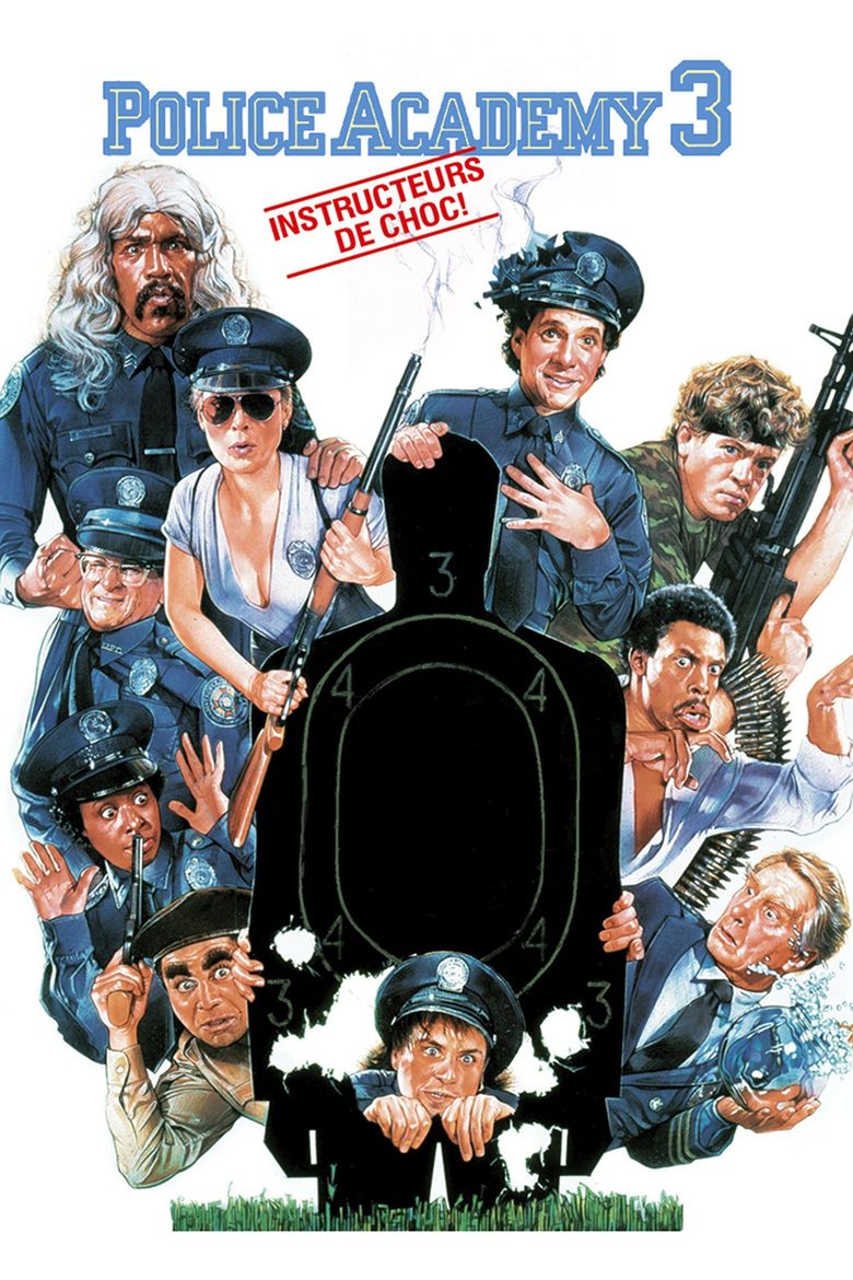 Police Academy 3: Back in Training movie poster