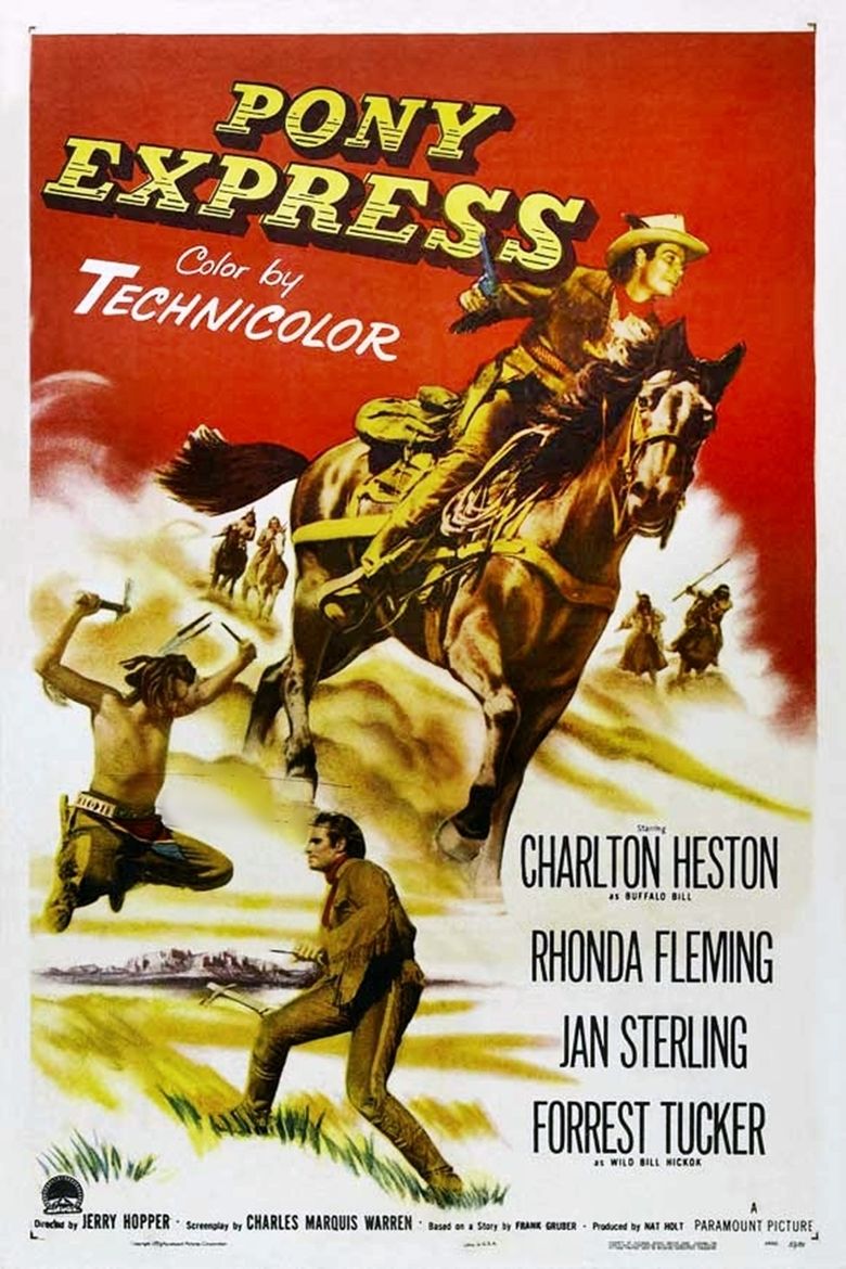 Pony Express (film) movie poster