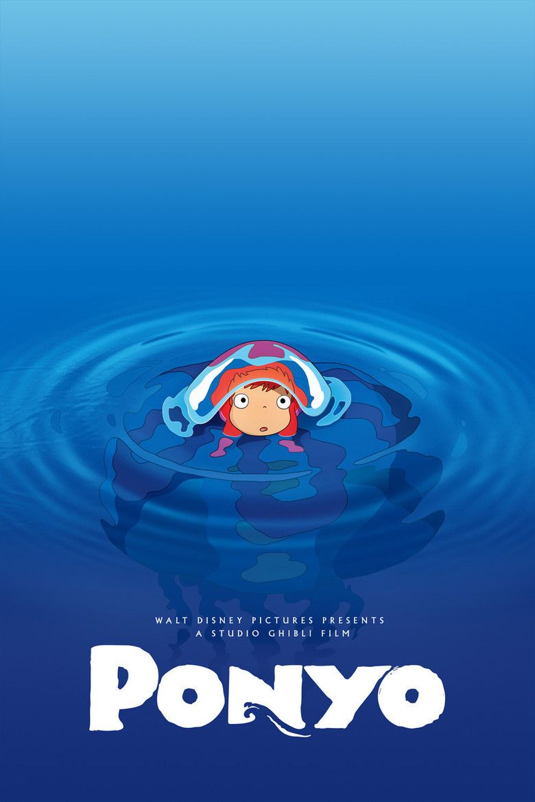 Ponyo movie poster