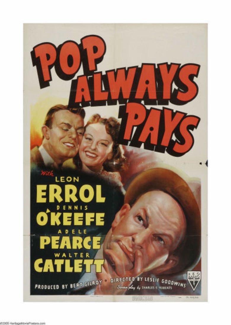 Pop Always Pays movie poster