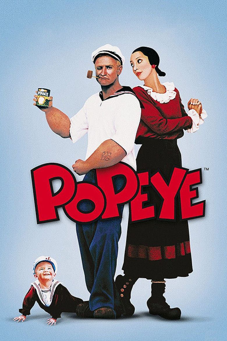 Popeye (1980 film) movie poster