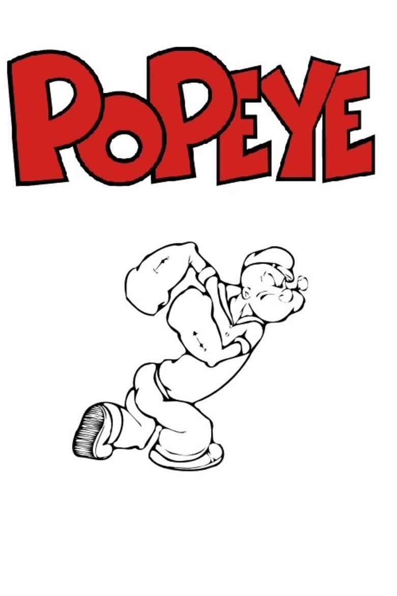 Popeye the Sailor (film) movie poster