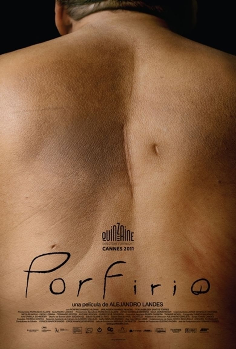 Porfirio (film) movie poster