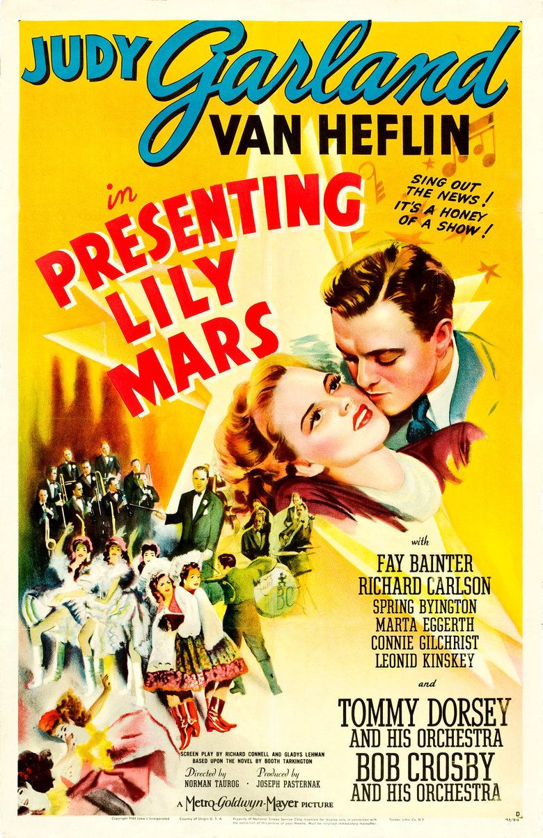 Presenting Lily Mars movie poster