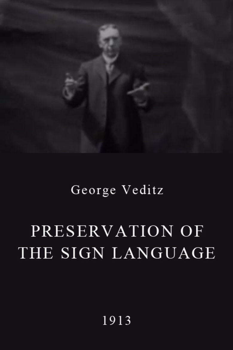 Preservation of the Sign Language movie poster