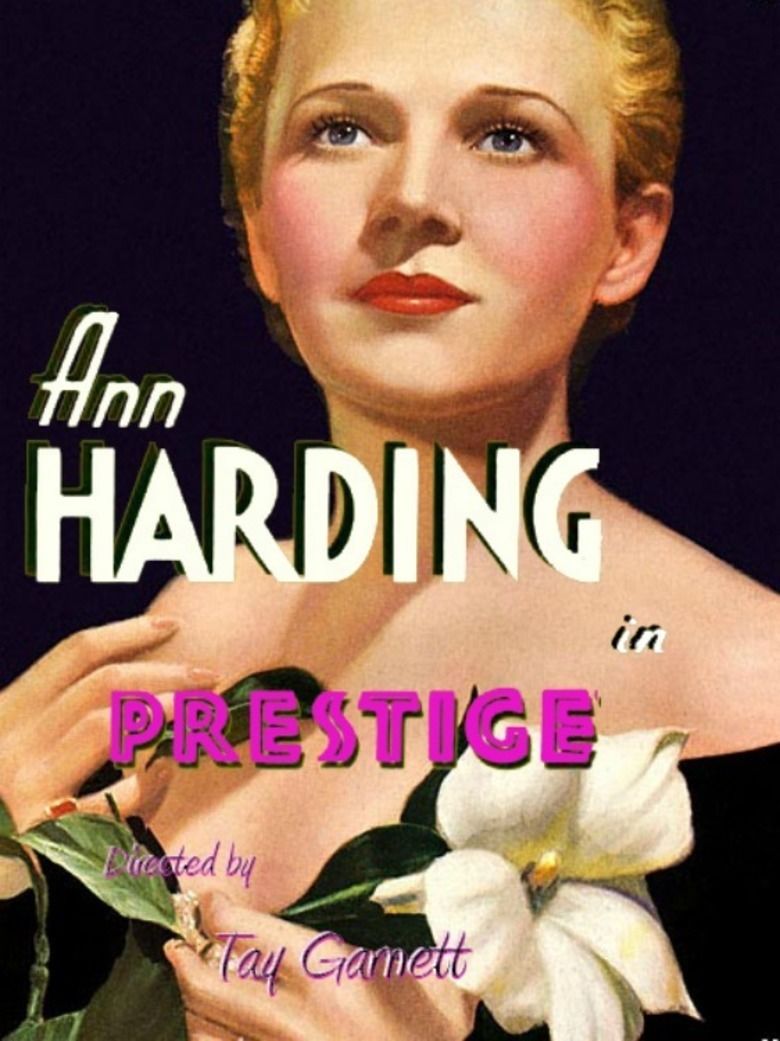 Prestige (1932 film) movie poster