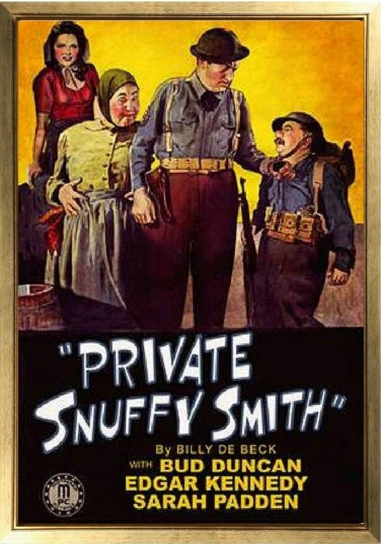 Private Snuffy Smith movie poster