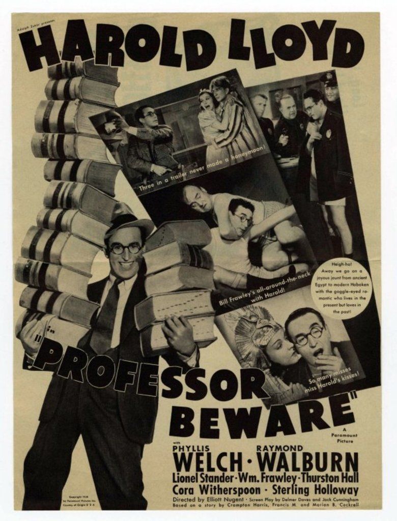 Professor Beware movie poster