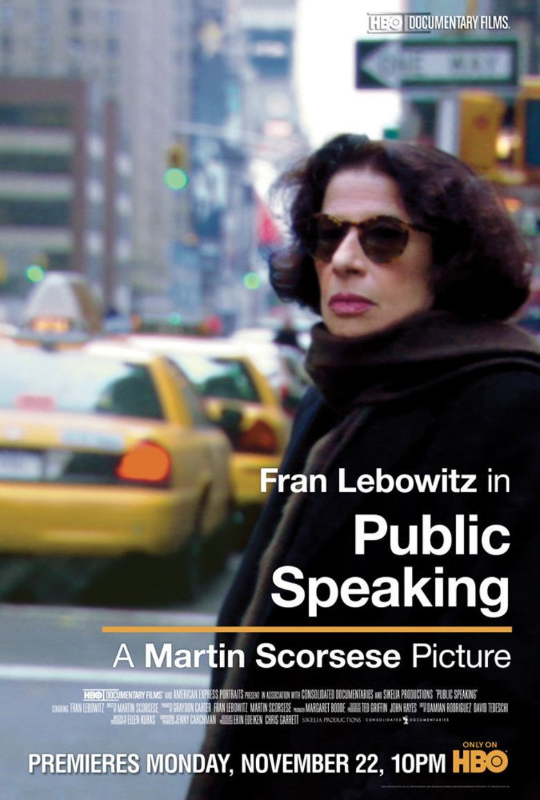 Public Speaking (film) movie poster