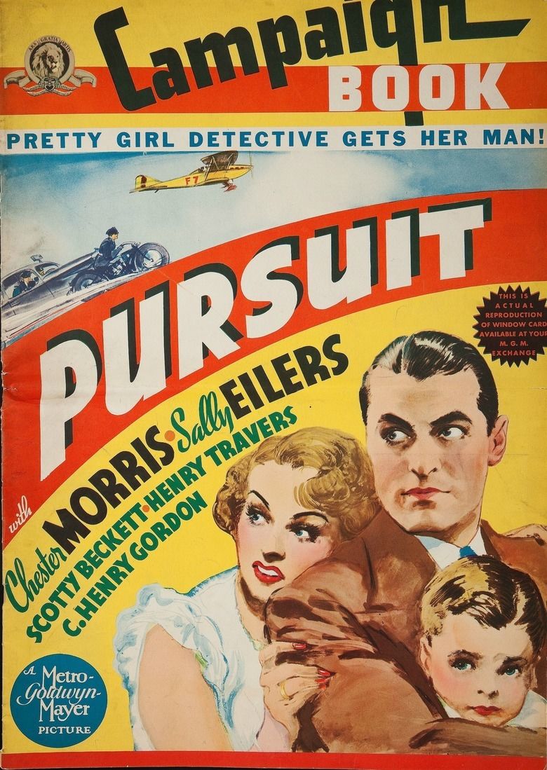 Pursuit (1935 film) movie poster