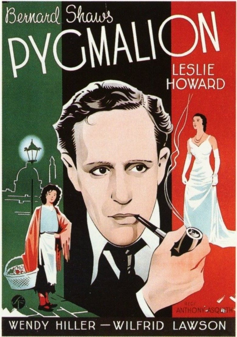 Pygmalion (1938 film) movie poster