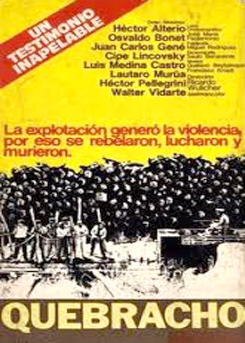 Quebracho (film) movie poster