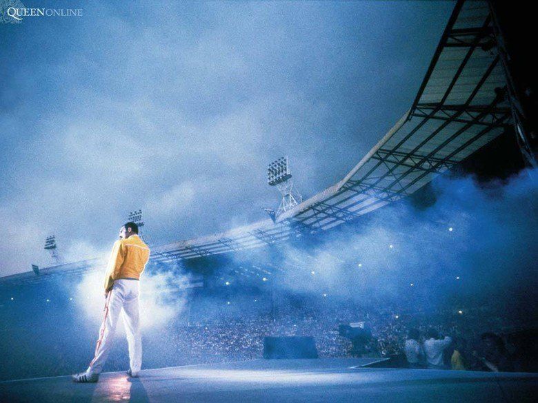Queen at Wembley movie scenes