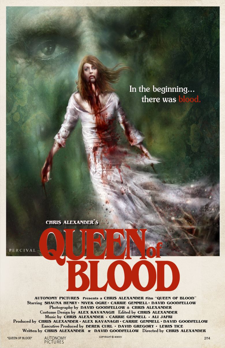 Queen of Blood (2014 film) movie poster