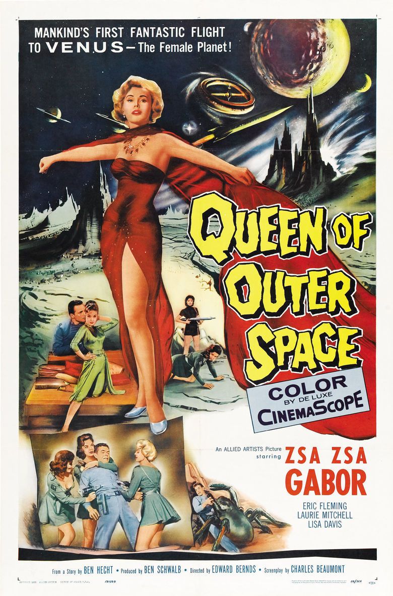 Queen of Outer Space movie poster