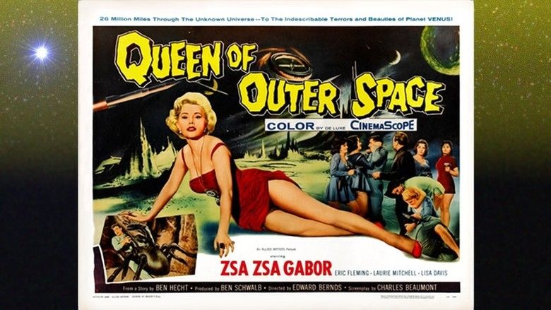 Queen of Outer Space movie scenes
