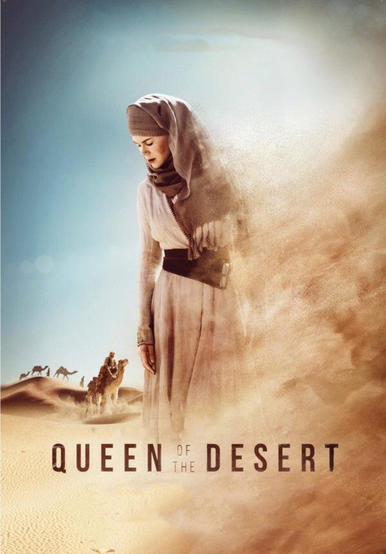 Queen of the Desert (film) movie poster