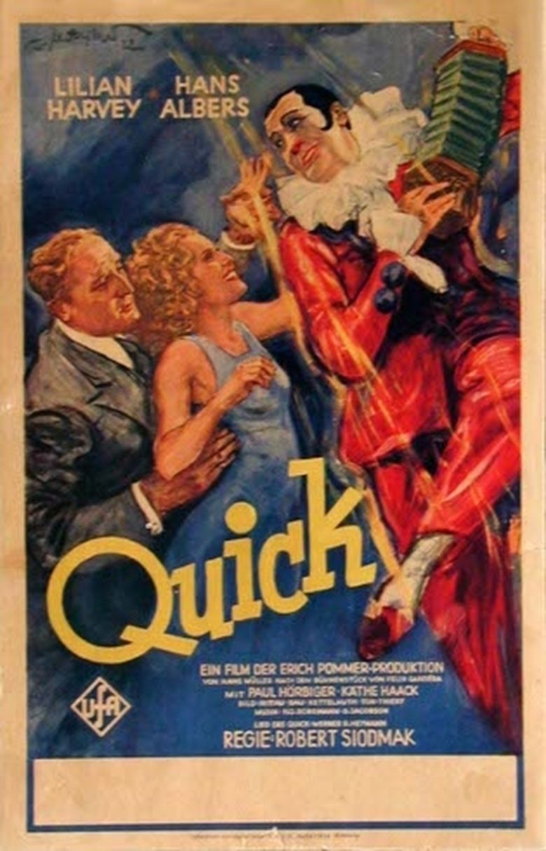 Quick (1932 film) movie poster