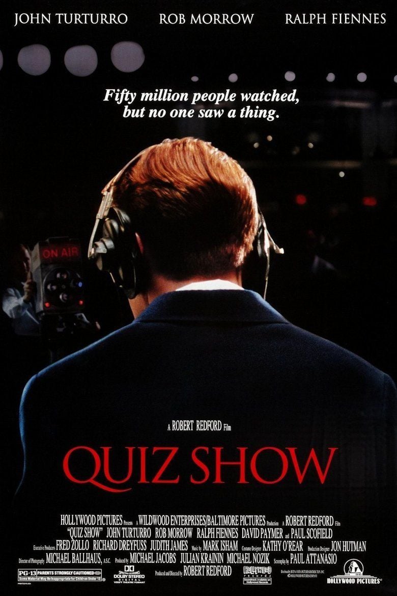 Quiz Show (film) movie poster