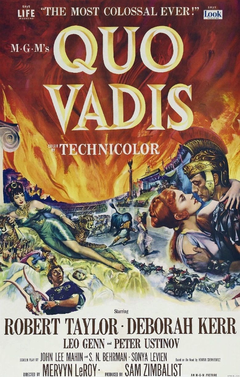 Quo Vadis (1951 film) movie poster