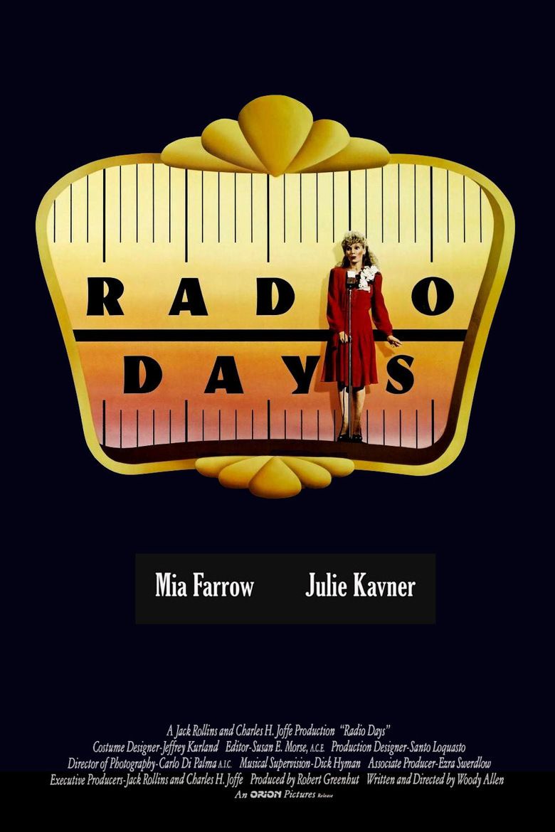 Radio Days movie poster