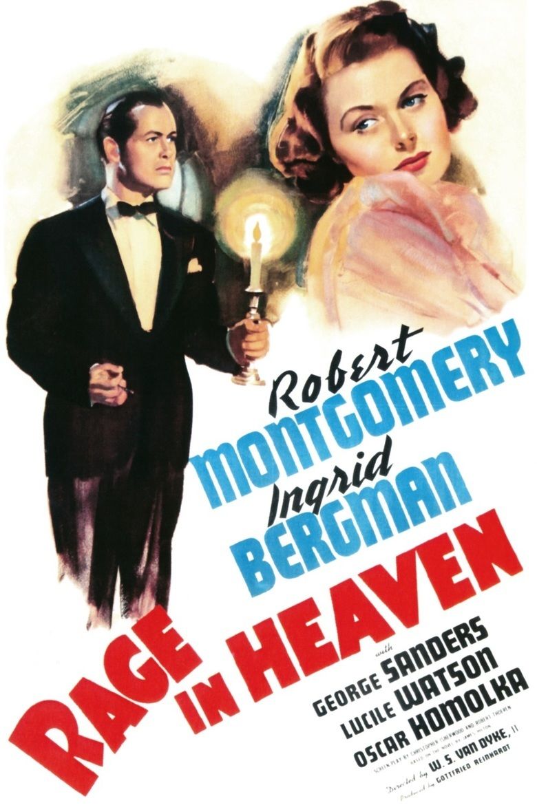 Rage in Heaven movie poster