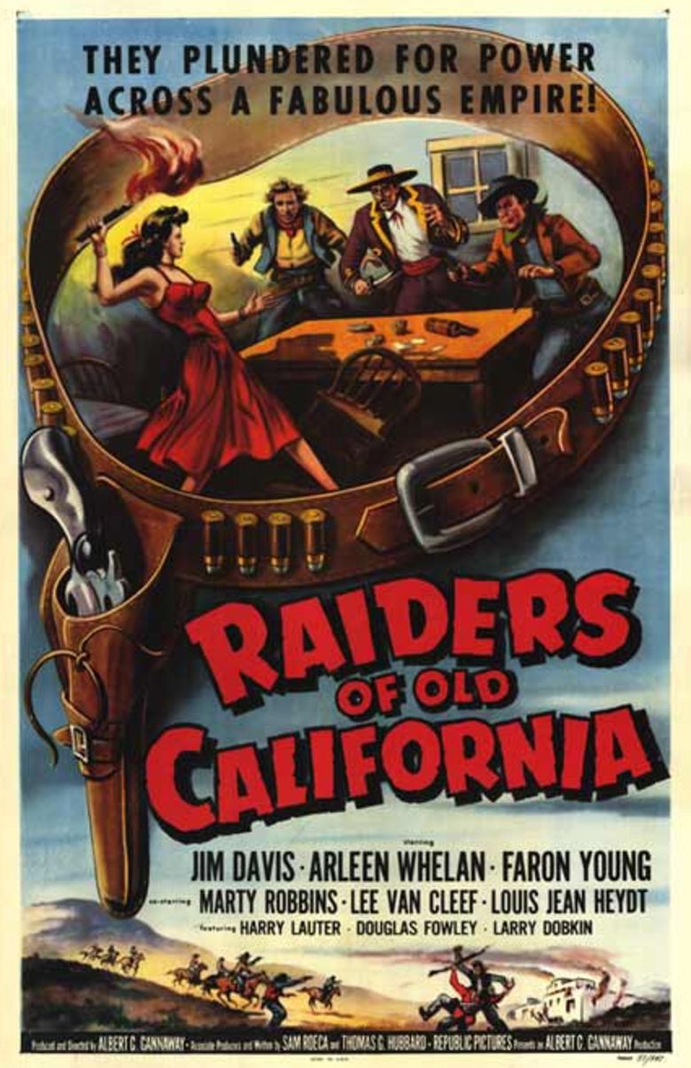Raiders of Old California movie poster