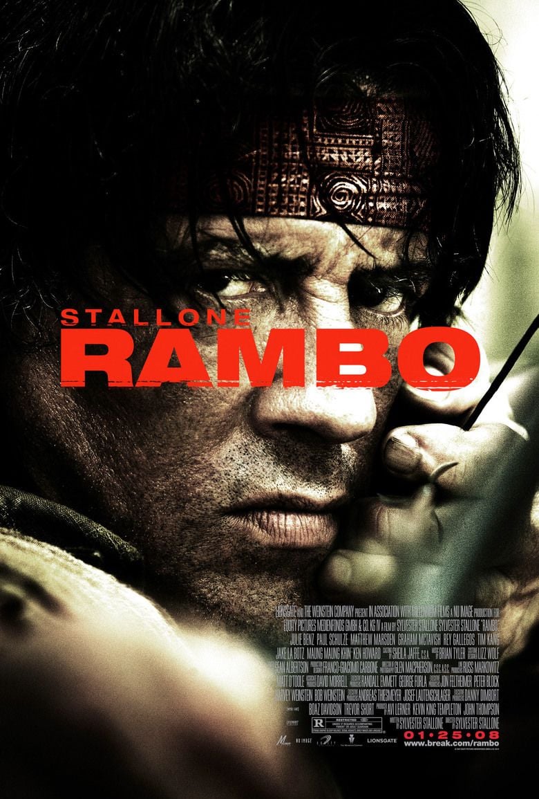 Rambo (2008 film) movie poster