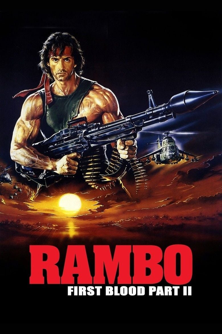 Rambo: First Blood Part II movie poster