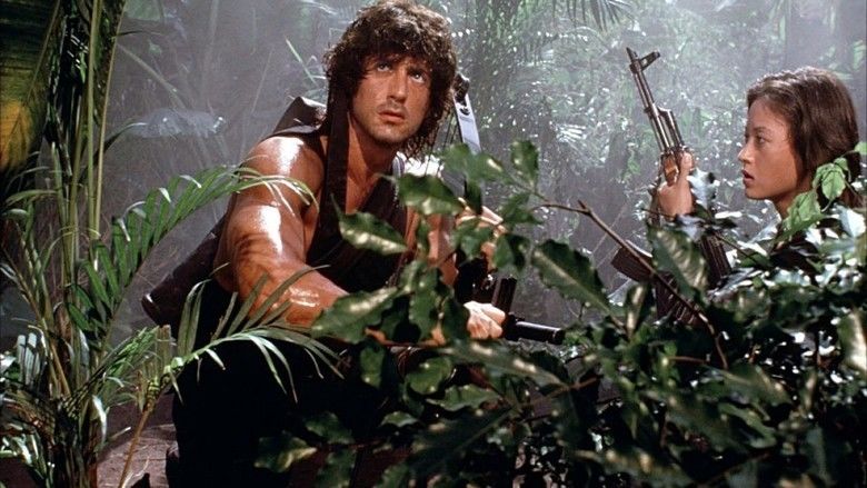 Rambo: First Blood Part II movie scenes