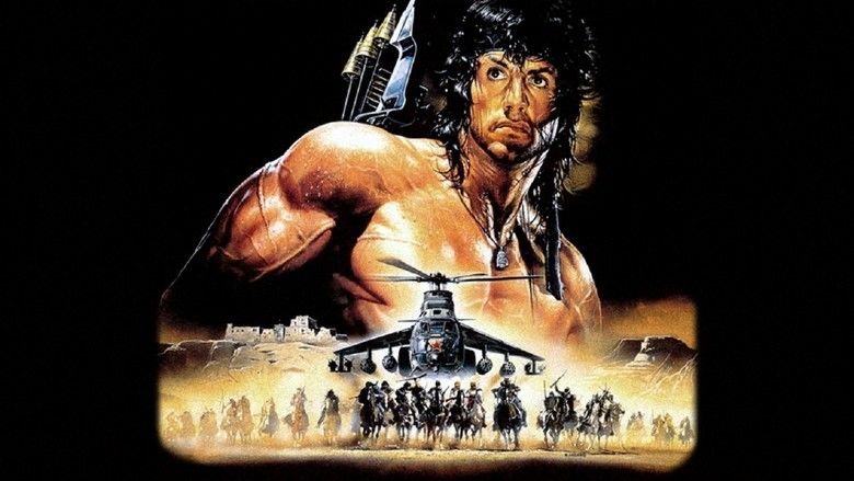 Rambo III movie scenes