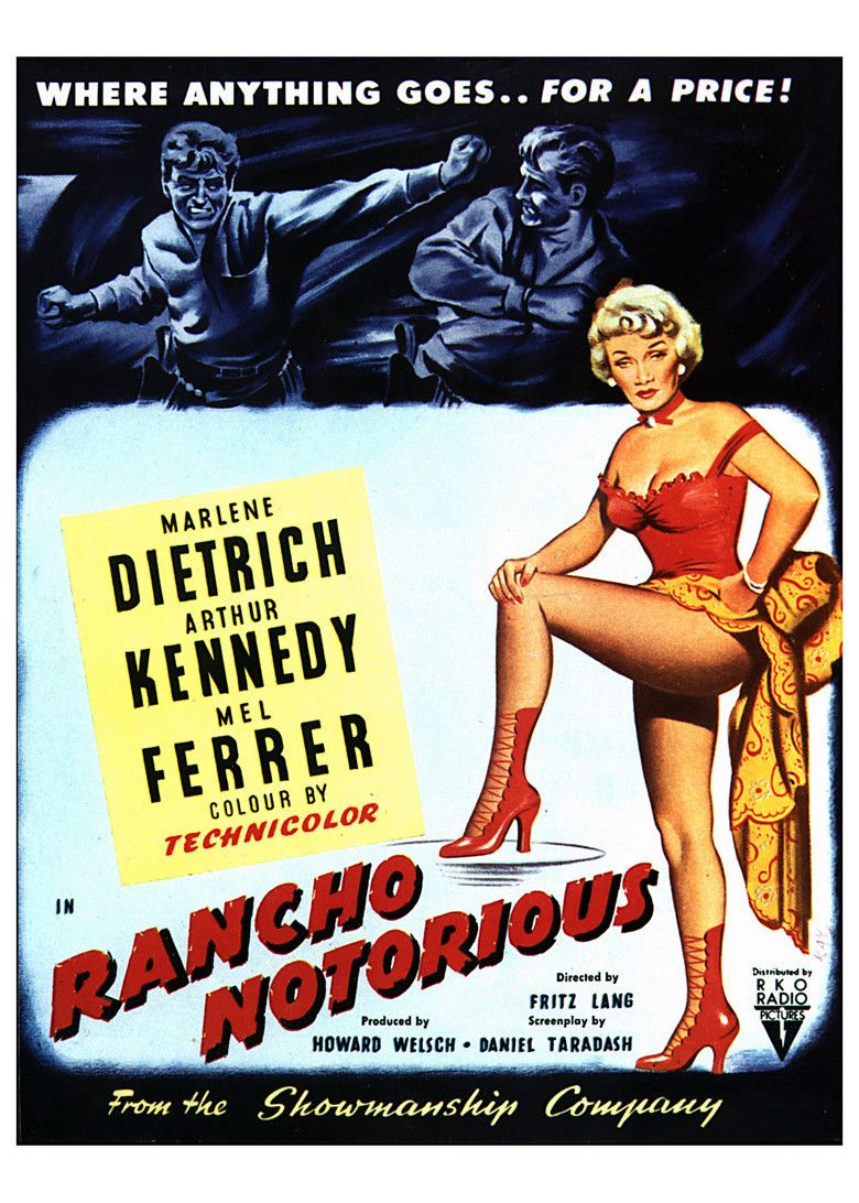 Rancho Notorious movie poster