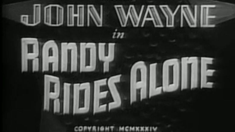 Randy Rides Alone movie scenes