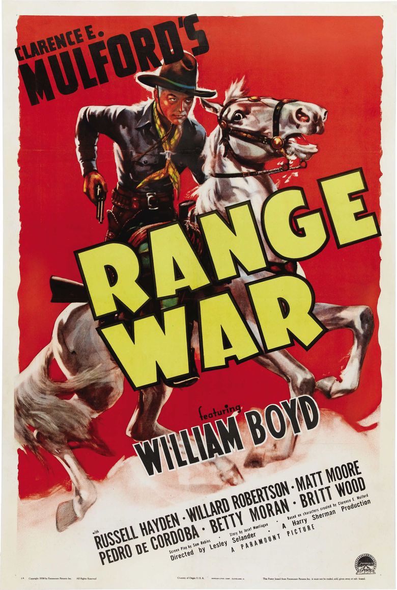 Range War movie poster
