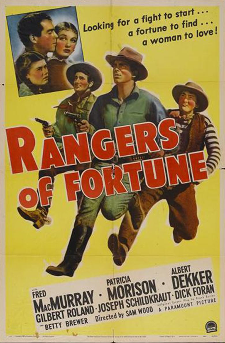 Rangers of Fortune movie poster