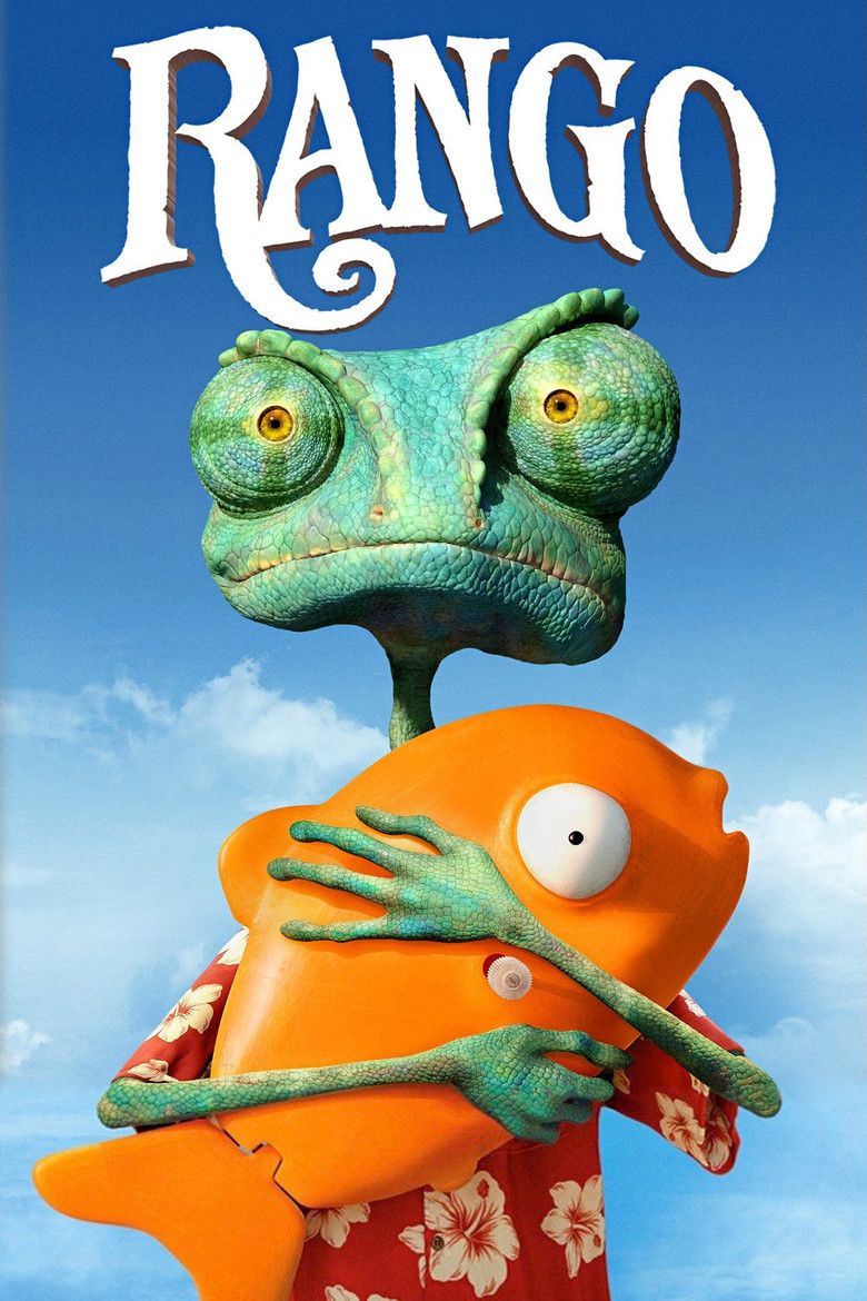 Rango (2011 film) movie poster