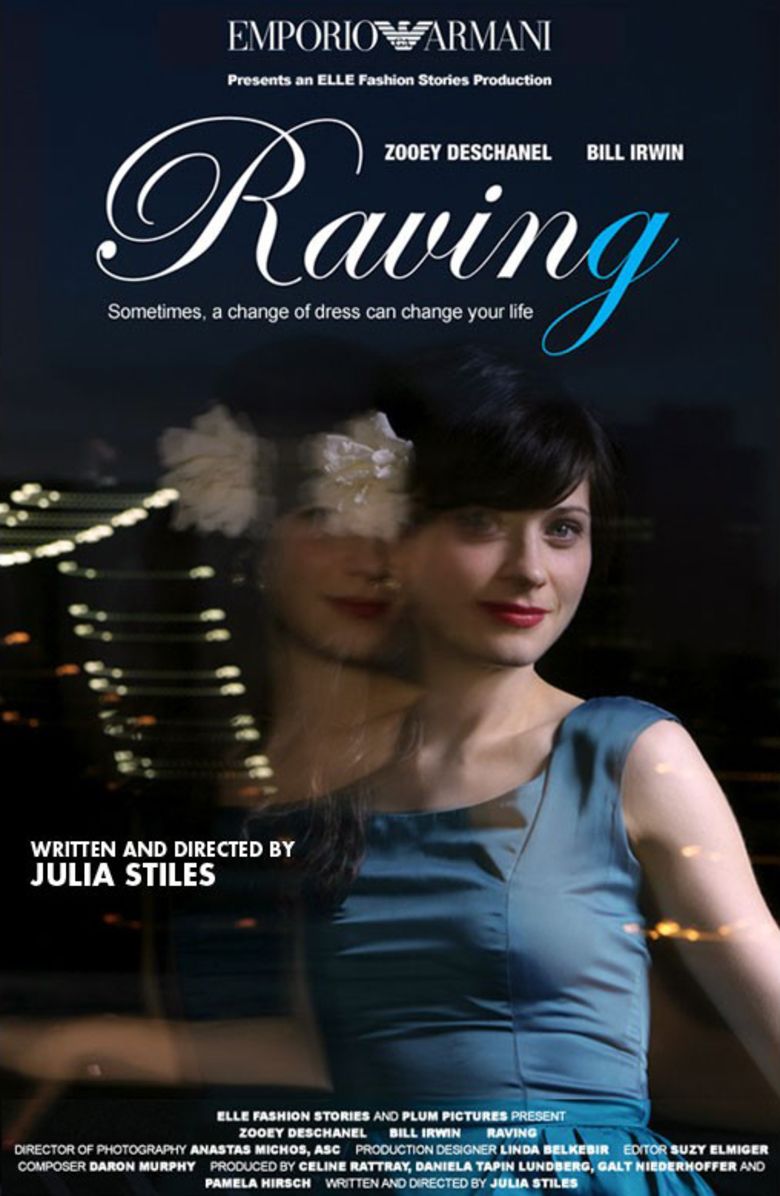Raving (film) movie poster